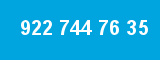 922 744 76 35 922 744 76 35